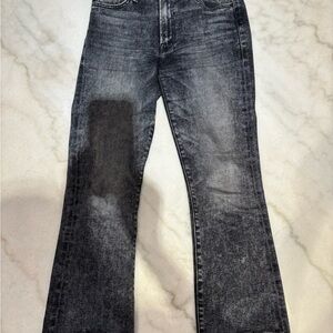 MOTHER Black Denim Jeans